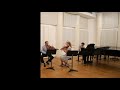 Yizhak schotten masterclass at the buchmannmehta school of music tel aviv university may 2018