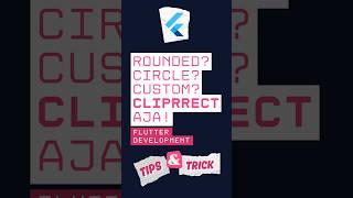 Flutter Tips#5: Rounded? Circle? Custom? ClipRRect Aja! | Code With Nazar