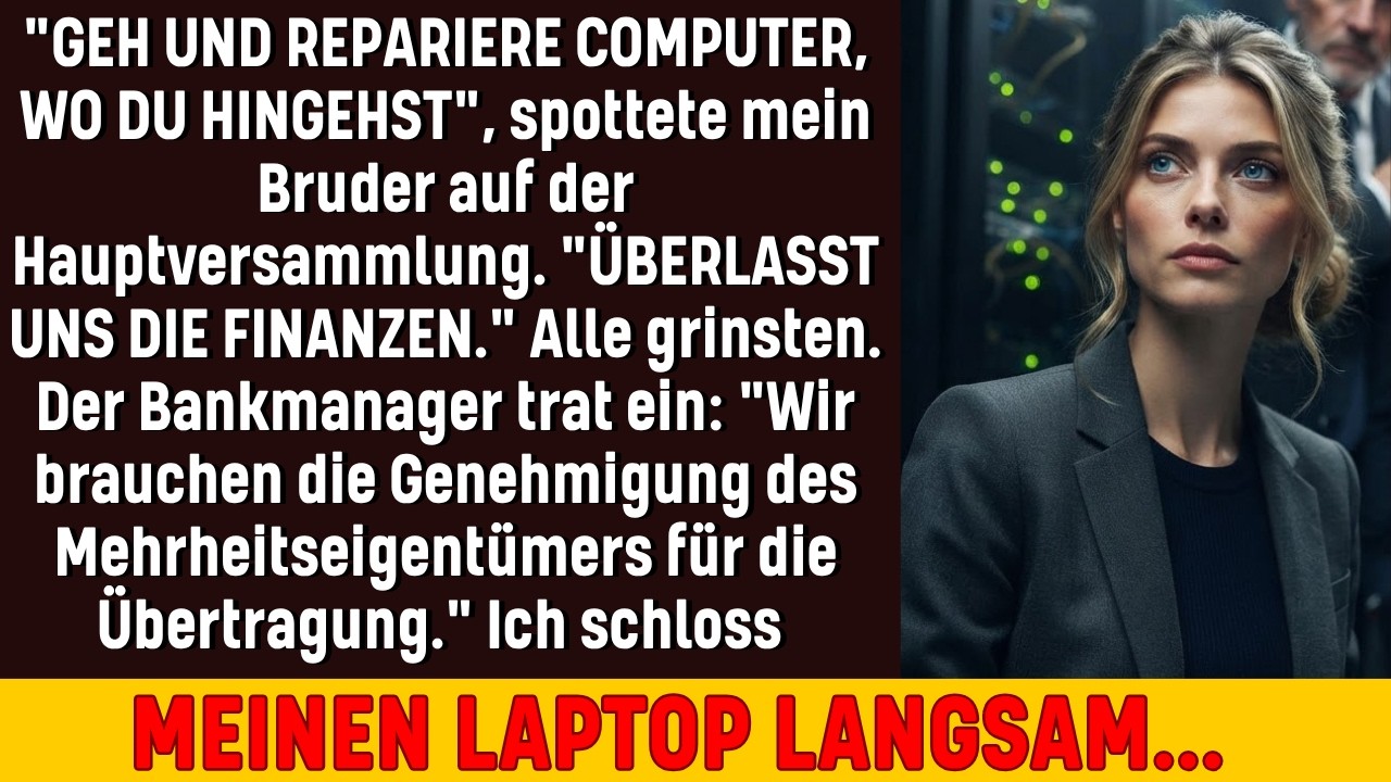 Ich saß im Serverraum, als mein Bruder über die Gegensprechanlage sagte: „Papas Computer ist wieder eingefroren. Kannst du kommen und ihn reparieren?“ Ich reparierte ihn in vierzig Sekunden....