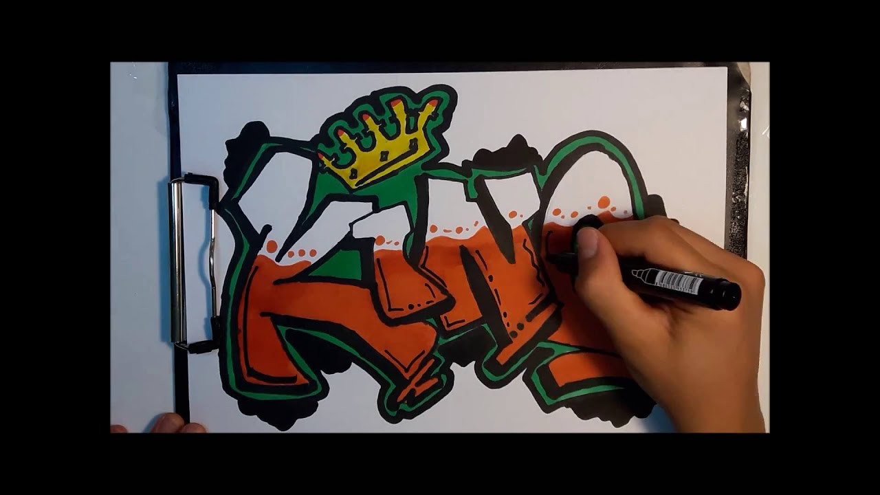 Graffiti Di Kertas Mudah