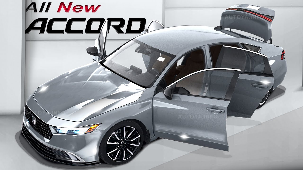 All-New Honda Accord 2023 - Next Generation of Most Advanced Honda Sedan