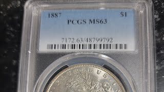 1887 Over 6 Morgan Dollar!!!! WOW!