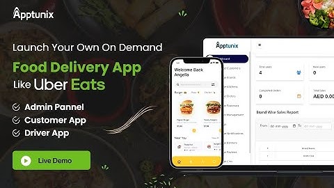 How to create a Food Delivery App in 2025 | How to Build an App Like Ubereats | Live Demo