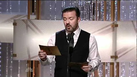 Golden Globes 2011 - Ricky Gervais Introduces Tom ...