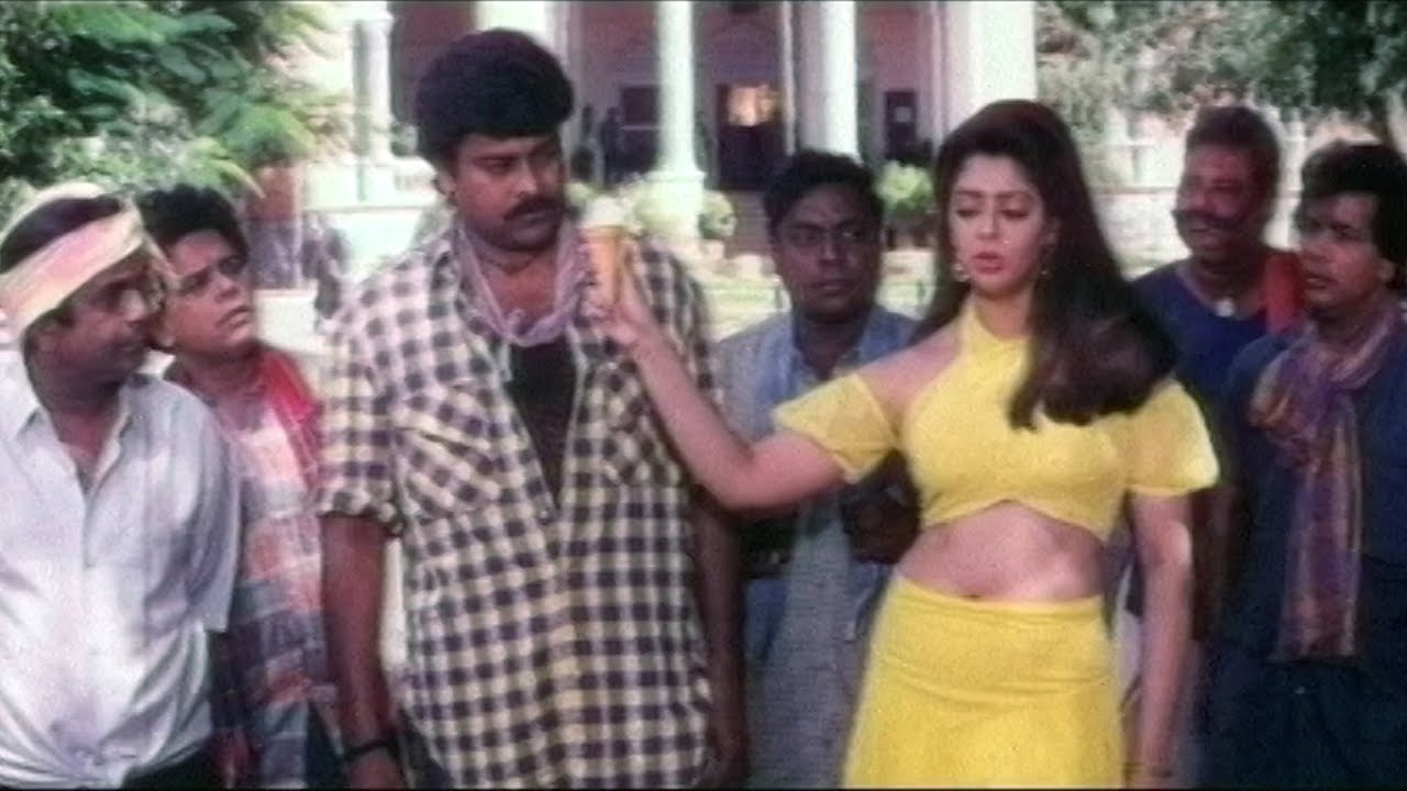 Chiranjeevi & Nagma Funny Comedy Scene | TFC Comedy Time brahmanandam comedy scenes ravi teja