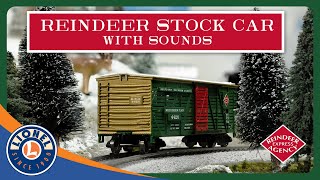 2554420 Christmas HO Stock Car with Reindeer Sounds
