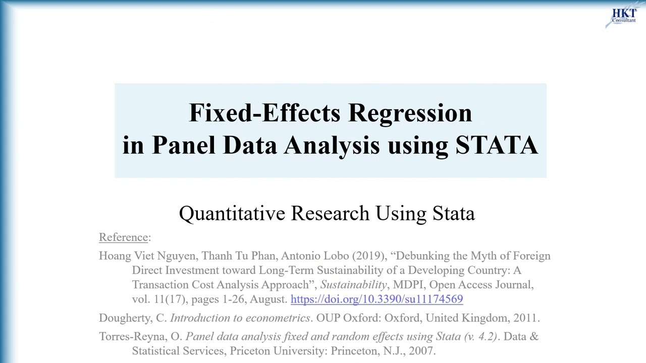 fixed effects research paper