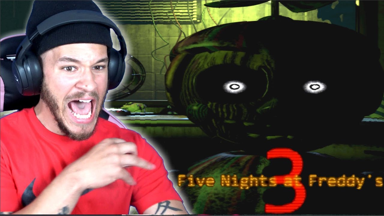PLAYING FNAF 3 IN 2022! | Five Nights at Freddys 3