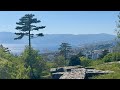 Scenic hike above Rijeka 4K Solin fortress & Draški creek