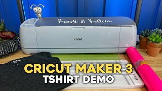 DIY TShirts in MINUTES with Cricut Maker 3