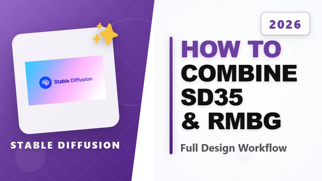 How to Combine SD 3.5 and RMBG-2.0 for a Full Design Workflow 