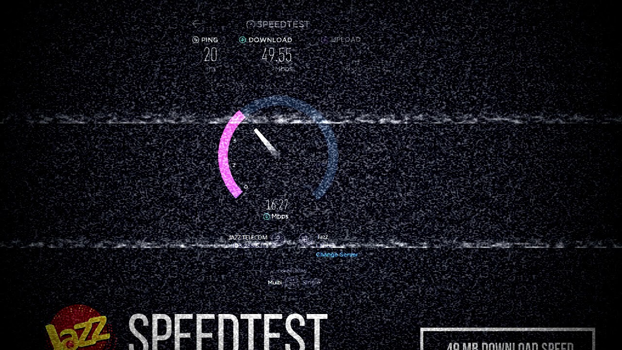 JAZZ SUPER 4G SPEEDTEST YouTube