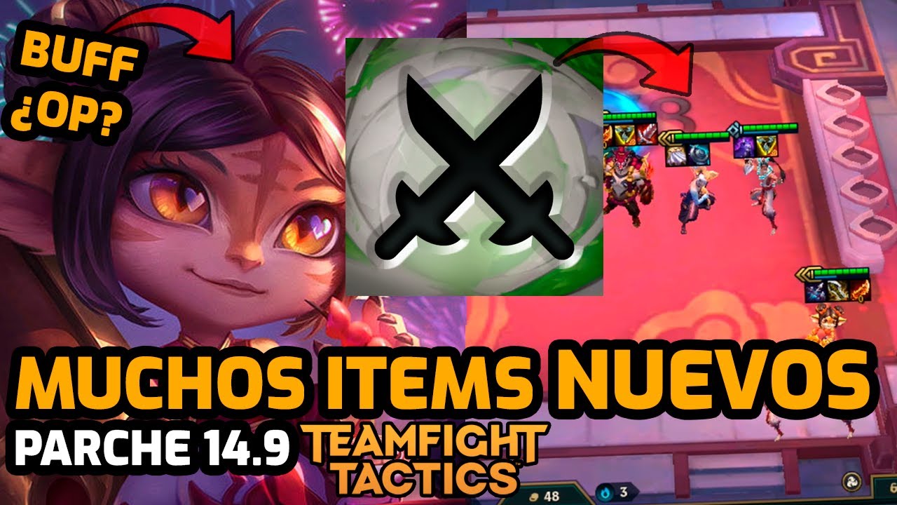 RIOT AGREGA 25 OBJETOS NUEVOS con el NUEVO PARCHE 14.9 de TEAMFIGHT TACTICS - ANALISIS - ICESTAR64