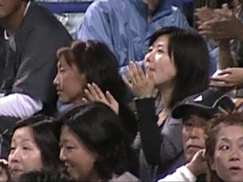 2008 AIG Open Ai Sugiyama & Ai Fukuhara at Kei Nishikori's Game