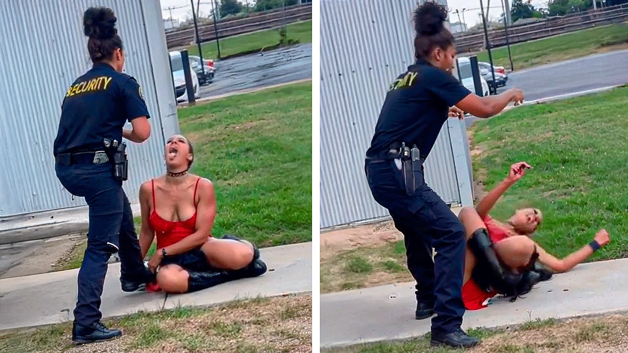 Karen Attacks a COP And Gets INSTANT KARMA..