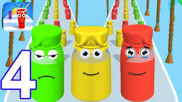 Juice Run Gameplay All Levels Walkthrough Android New Game Update Max Pro Part -4 JRGP4