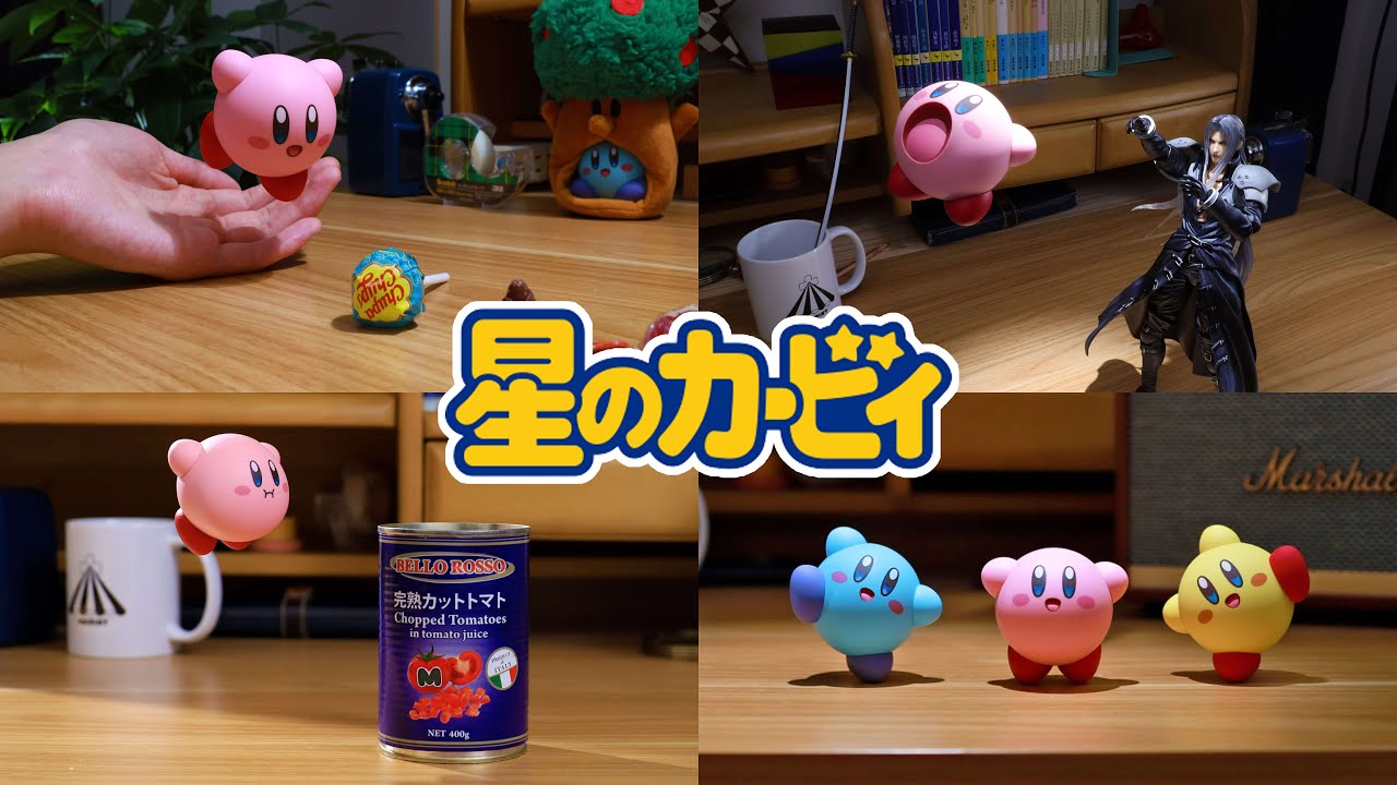 ⁣Kirby’s Dreamland-Series of Kirby moving in Stop Motion