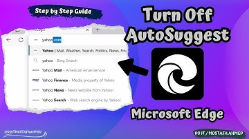 How to Enable or Disable AutoSuggest in Microsoft Edge Address Bar [Guide]