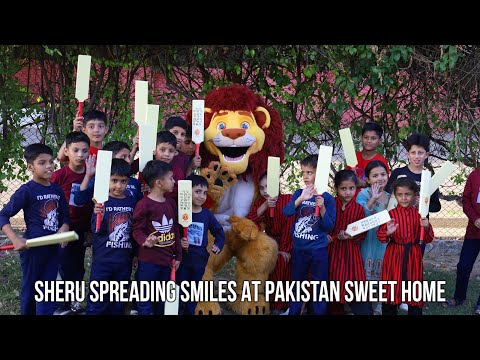 Sheru Spreading Smile At Pakistan Sweet Home
