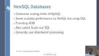 Big Data Fundamentals: Part 4 - Types of Databases