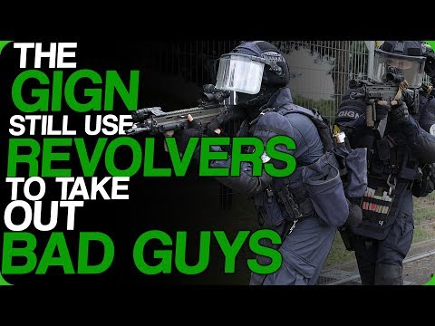 The Gign Still Use Revolvers To Take Out Bad Guys Quoting Groundskeeper Willie Youtube