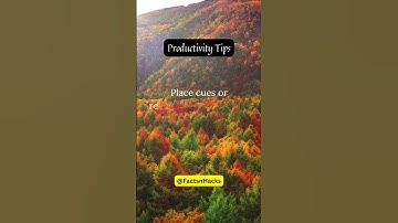 Set Up Habit Triggers and Reinforce Daily Routines | Facts | Hacks | Habits | Daily Routine |