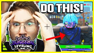 5 INSANE Tips to Get OP FAST in Dungeon Leveling (Noob to Pro Guide!)