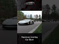 Supercars Leaving Car Show