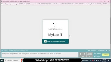 Excel 2A and 2B Simulation Exam | Excel 2A and 2B Simulation Exam | Complete Solution 100%
