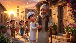 ❤️ Ahmed and the Lonely Grandpa | A Heartwarming Islamic Story About Kindness & Respect