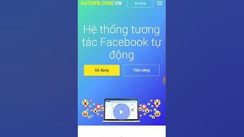 Sử dụng công cụ tăng tương tác Autofb trên điện thoại