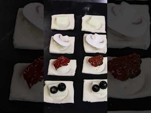 Вкусные и быстрые ЗАКУСКИ из Слоеного теста #закускинапраздник