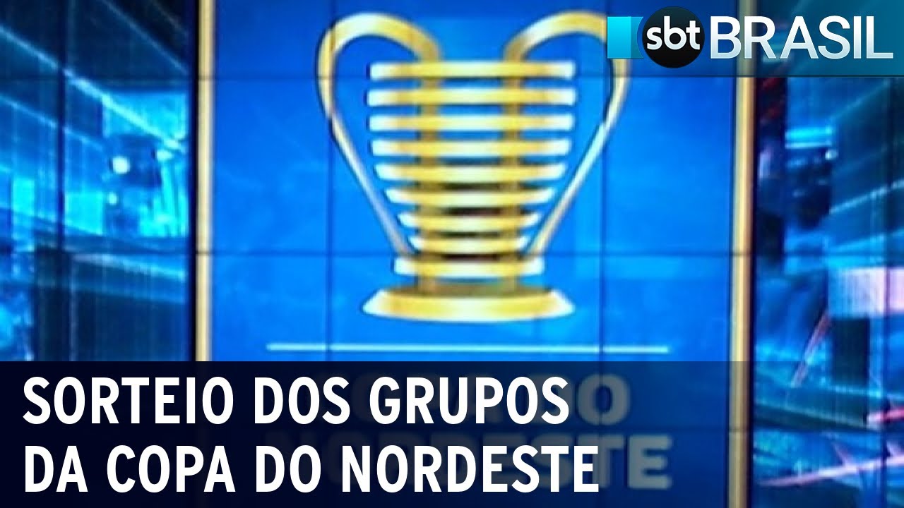 CBF sorteia grupos da Copa do Nordeste 2022 | SBT Brasil (06/12/21)