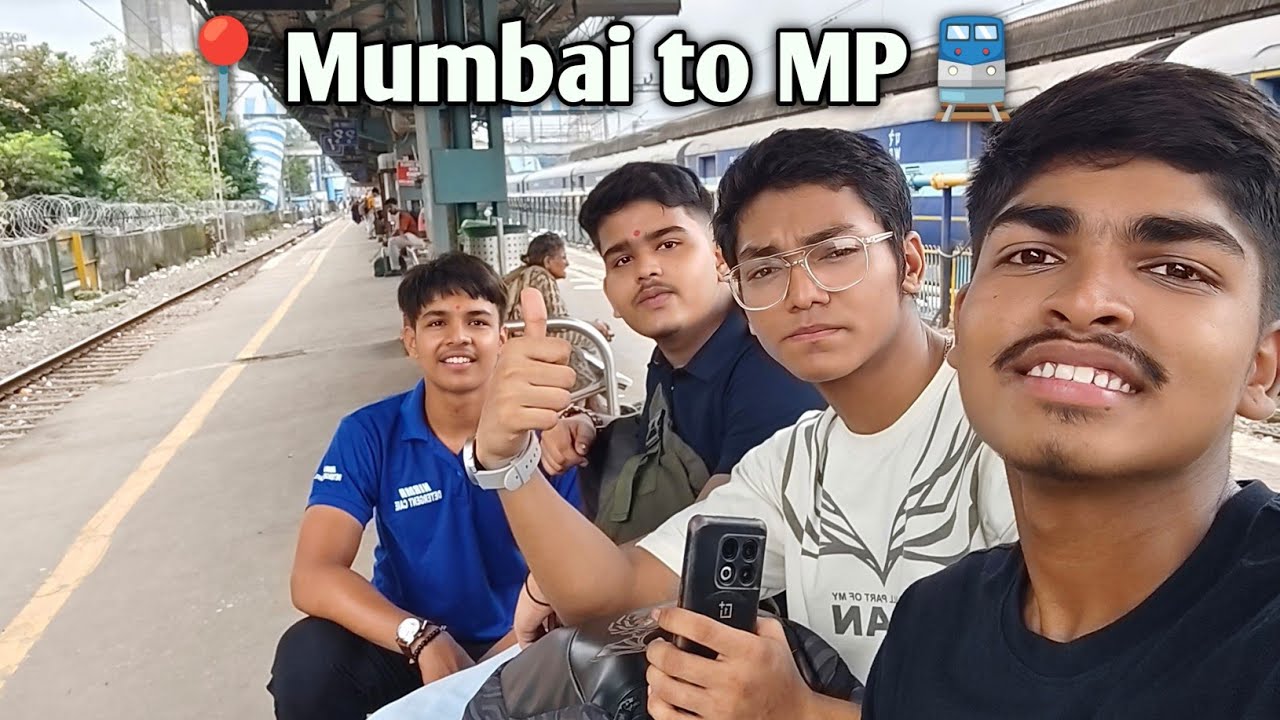 📍Mumbai to Madhya pradesh 🚆 || Trip || 