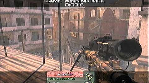 Insane 360 Quick Scope Game Winning Killcam