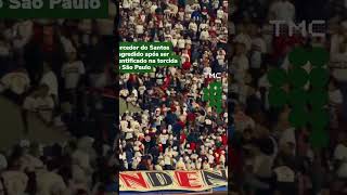Torcedor do Santos é agredido após ser identificado na torcida do São Paulo #shorts