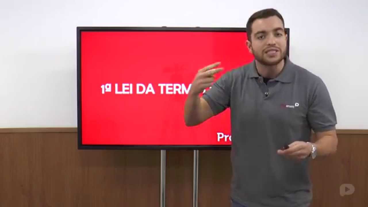 Física - Termodinâmica - 1ª lei da termodinâmica enem descomplica 2019