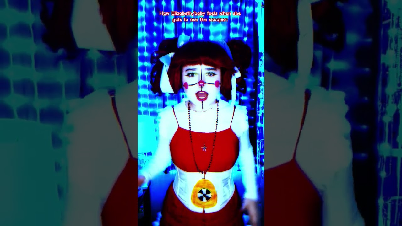 IM ALIVE !! #cosplay #trending #viral #relatable #fyp #fnaf #sisterlocation #circusbaby #fnafcosplay
