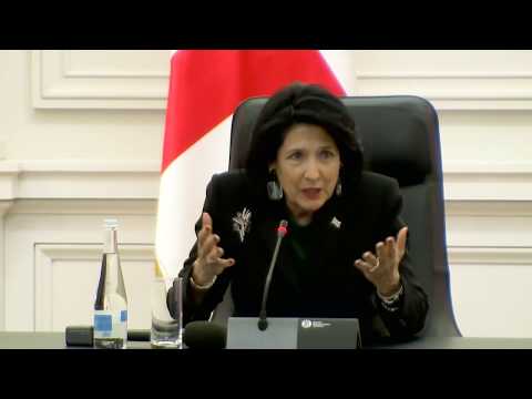 პრეზიდენტის სასახლეში მცხეთის მუზეუმის საექსპოზიციო კონცეფციის პრეზენტაცია გაიმართა