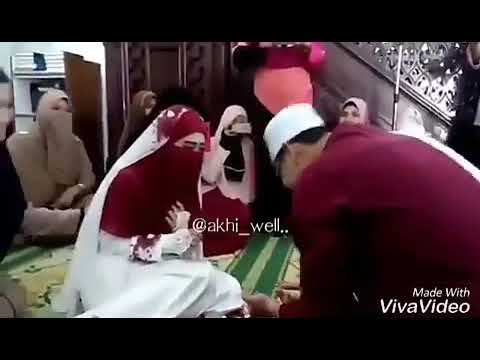 Wow!!! Mengharukan Akad Nikah Sepasang Muda Mudi