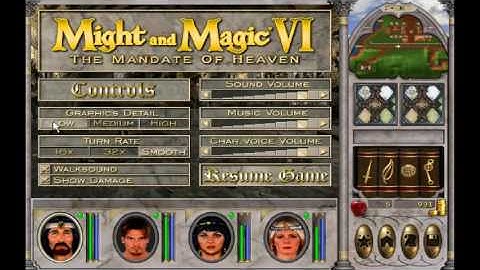 Might & Magic VI in Magic Dosbox on S7 Edge G935F (Exynos 8890)