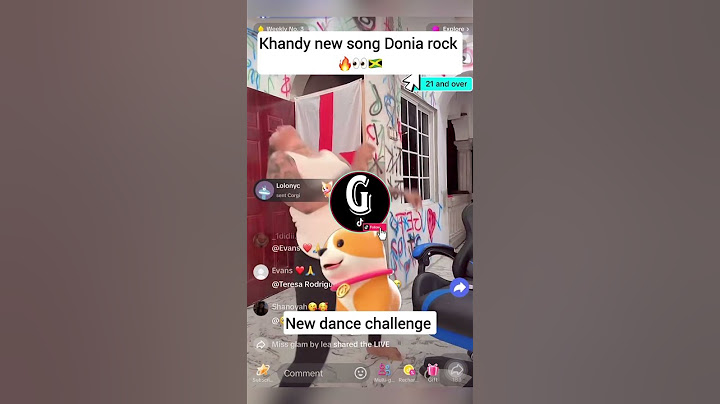 Khandy do her new dance challenge Donia rock