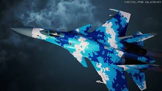 Su-37 Terminator Extreme Thrust Vectoring