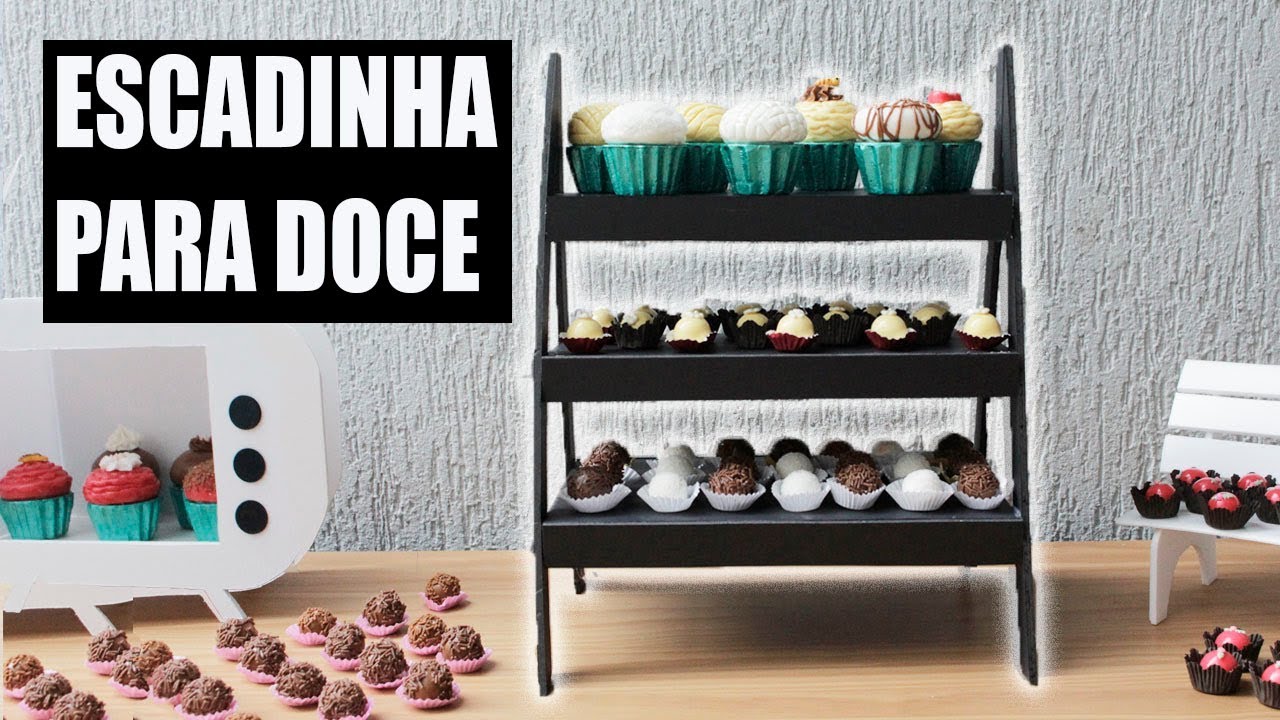 COMO FAZER ESCADINHA DE DOCES
