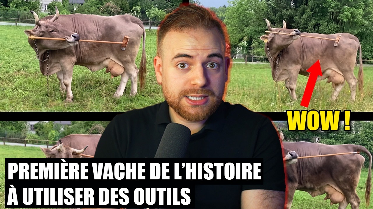 La Première Vache Au Monde À Utiliser Des Outils A Choqué Les Scientifiques Cognitifs