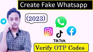 How to create fake Whatsapp account to another number 2023 screenshot 2