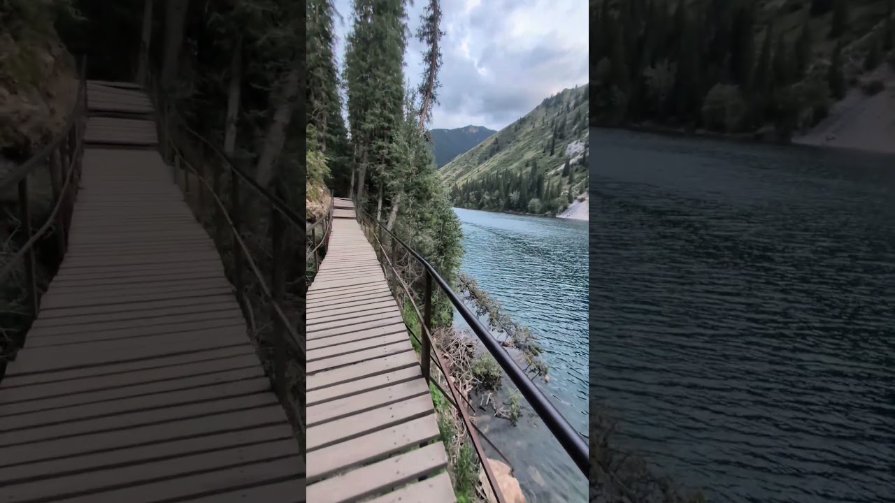 Kolsai Lake #almaty #Kazakhstan #india #mumbai  #NatureLovers #MountainLakes #CentralAsiaTravel