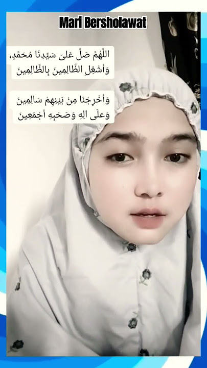 Sholawat Nabi - sholawat Allahummasollialamuhammad | lirik #sholawatviral #viraltiktok #viral