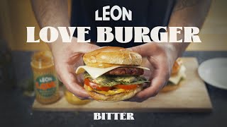 VEGAN BURGER - How To Make The LEON Love Burger At Home Recipe | By BITTER