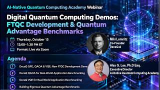Full Digital Quantum Computing Demos: FTQC Development & Quantum Advantage Benchmarks Webinar News